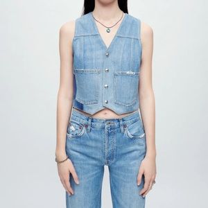 Re Done Denim Vest